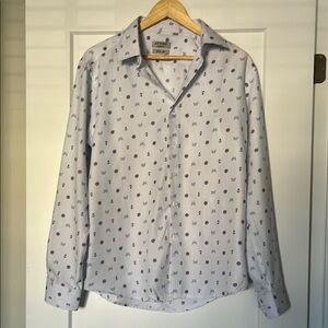 Men’s Button Down Slim Fit Dress Shirt